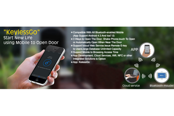 Digitalas Bluetooth valdymo modulis BC-100