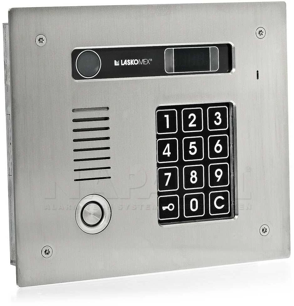 CD-2513TP INOX Laskomex telefonspynės komplektas su TM skaitytuvu. nerūdijantis plienas