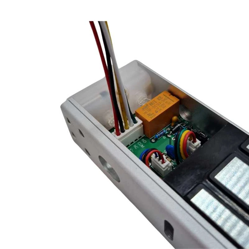 Digitalas 280 BIG elektromagnetinė spyna 280 kg jėga.12-24V. su LED. vidaus sąlygoms