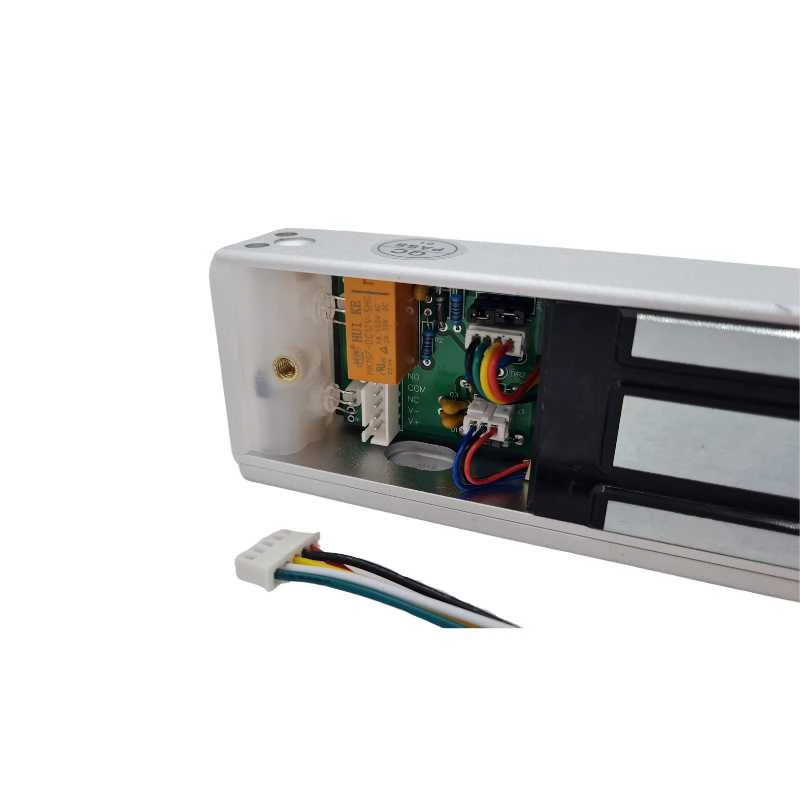 Digitalas 280 BIG elektromagnetinė spyna 280 kg jėga.12-24V. su LED. vidaus sąlygoms