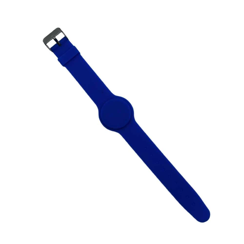 Digitalas Atstuminė Mifare 13.5Mhz neužsegama apyrankė. mėlyna WATCH3