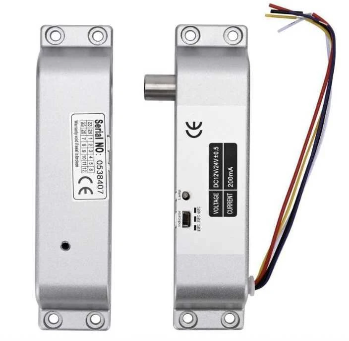 Digitalas BL-150 NC(Fail-secure) strypinė elektromechaninė spyna 12V, virštinkinio montavimo