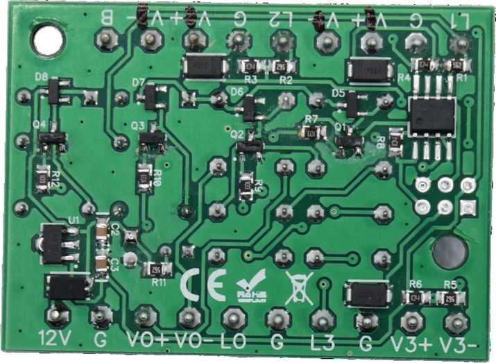 Digitalas DD-SV3 tinklinio sujungimo modulis Video/Audio prie DD-5100 telefonspynių