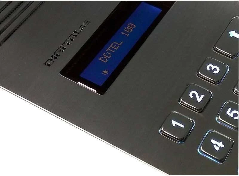 Digitalas DDTEL100 DTMF audio telefonspynė prie telefono linijos ar stotelės