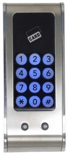 Digitalas DI-03-S elektroninė valdoma spynelė su kortelių/pakabukų ISO 125 KHZ skaitytuvu ir kodu baldams spintelėms. dirba nuo elementų