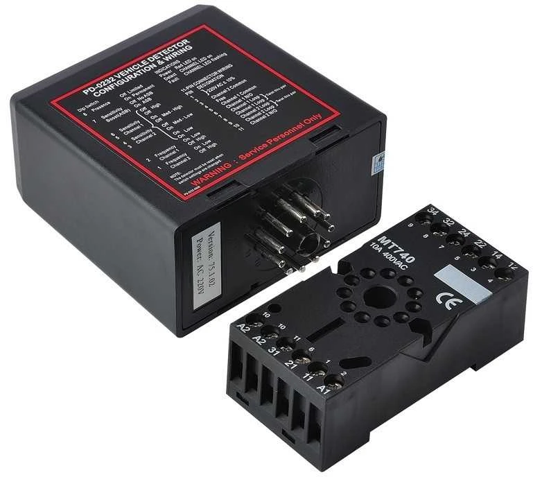 Digitalas DI-LD-232 automobilinis kilpos detektorius. dviejų kanalų