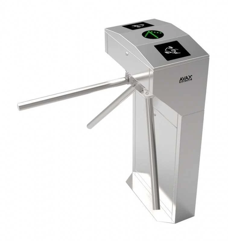 Digitalas Elektromechaninis turniketas D-FORCE INOX ST 5000 nerūdijantis plienas. lauko sąlygoms
