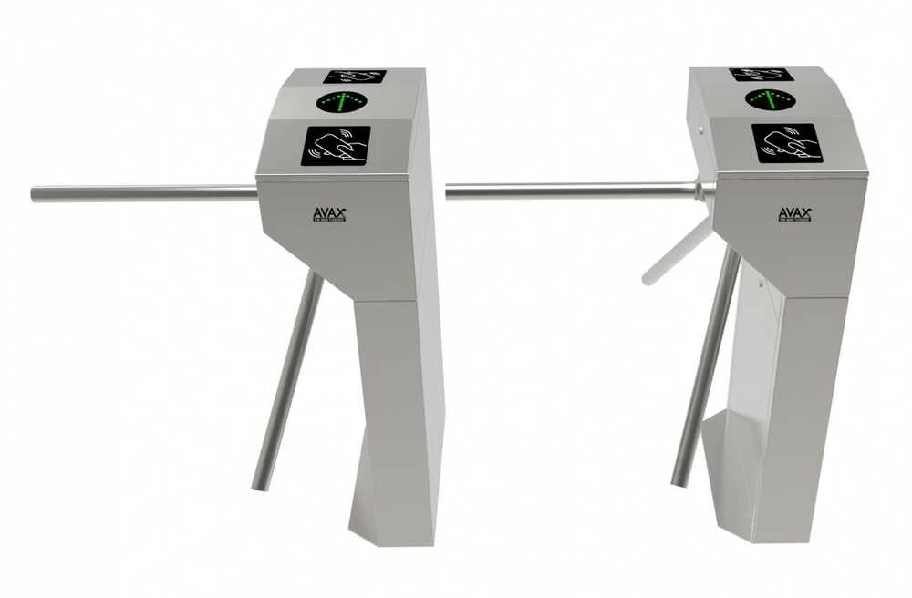 Digitalas Elektromechaninis turniketas D-FORCE INOX ST 5000 nerūdijantis plienas. lauko sąlygoms