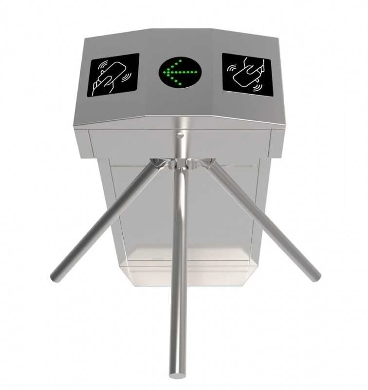 Digitalas Elektromechaninis turniketas D-FORCE INOX ST 5000 nerūdijantis plienas. lauko sąlygoms