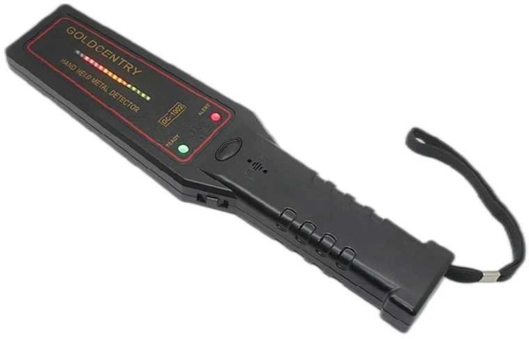 Digitalas GoldCentry GC-1002 profesionalus kompaktiškas rankinis metalo detektorius