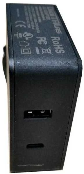 Digitalas Greito įkrovimo maitinimo šaltinis 72W BA-K072VF-Z. 2 portų USB ir USB Type-C