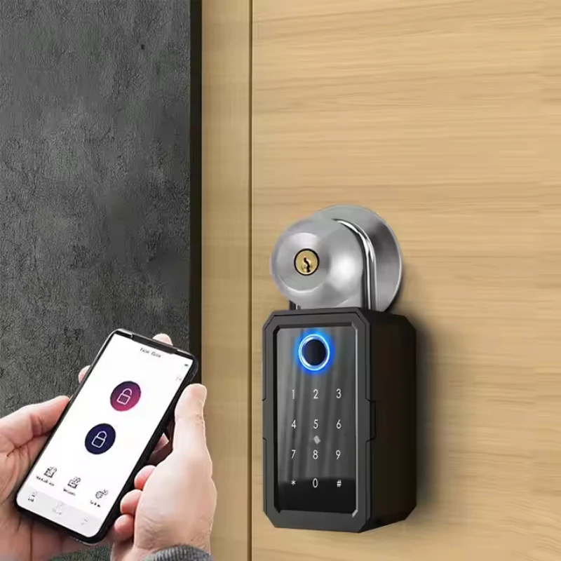 Digitalas K3 išmanioji spyna su TTLock – bekontaktis durų užraktas