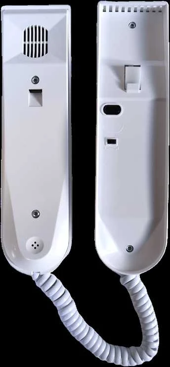 Digitalas LM-8 pasikalbėjimo ragelis prie DD-5100 ir Laskomex telefonspynių. dvilaidis. baltos spalvos
