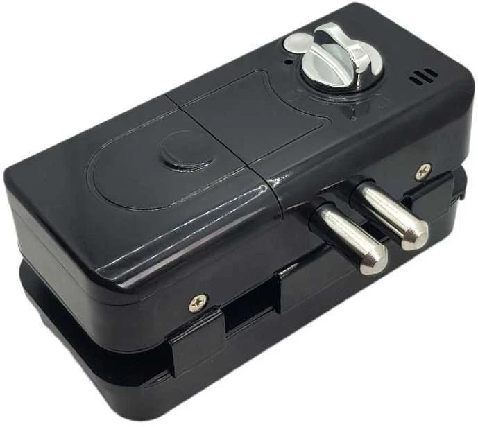 Digitalas LNN-6501 iGlass RFID 125KHz strypinė elektromechaninė spyna stiklinėms berėmėms durims stiklas/stiklas su skaitytuvu