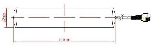 Digitalas M-3 GSM antena