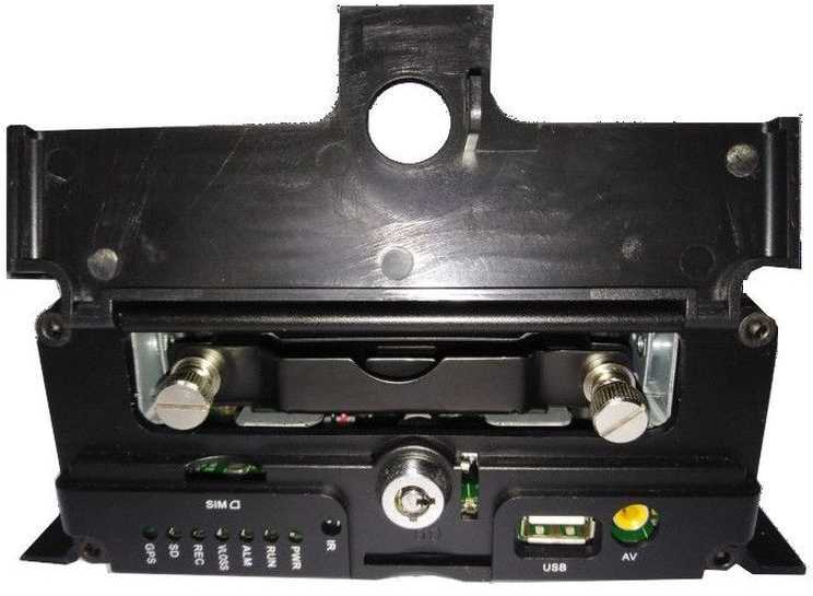 Digitalas MDVR-4F3AHD profesionalus kompaktiškas automobilinis vaizdo registratorius