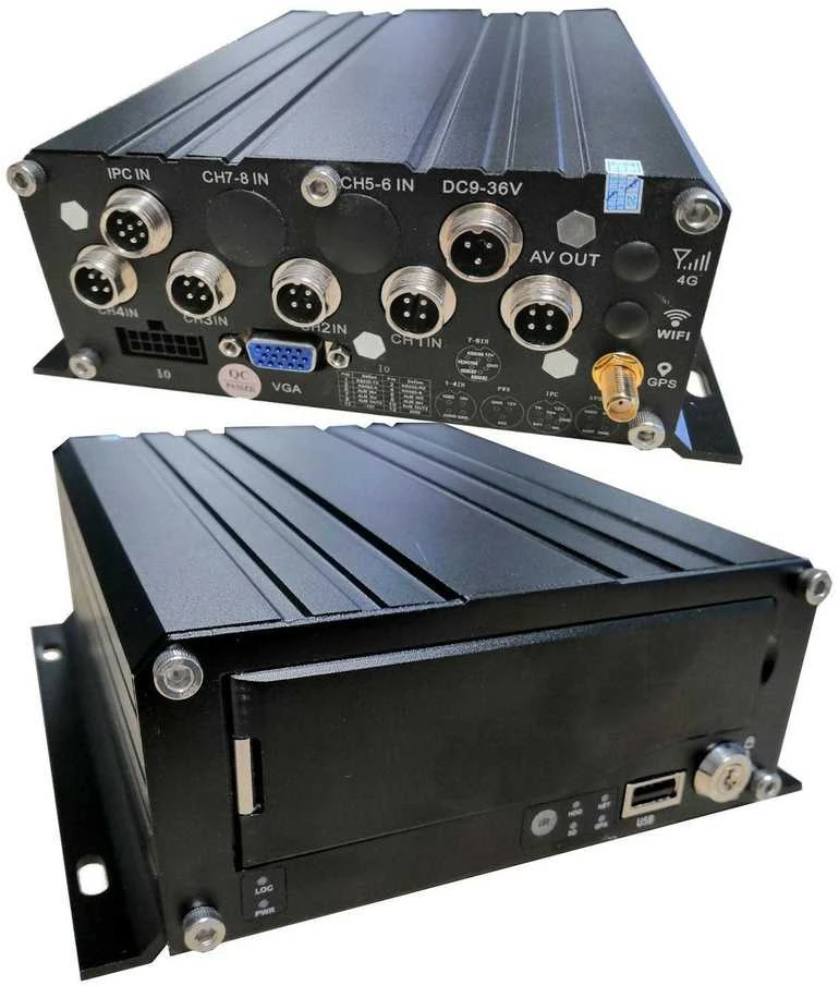 Digitalas Profesionalus automobilinis vaizdo registratorius MDVR-4F4AHD265