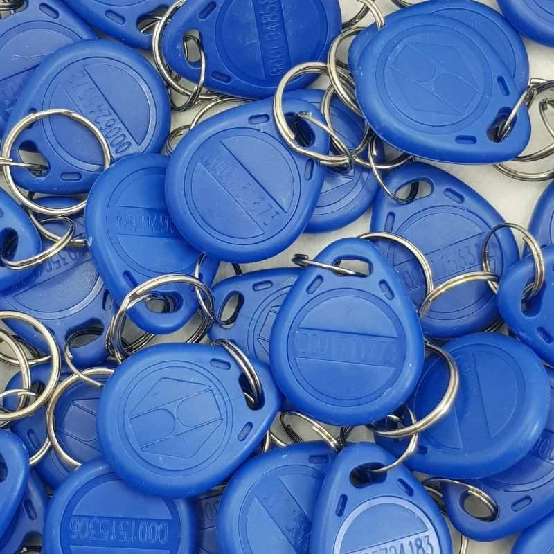 Digitalas RFID 125KHz atstuminis žetonas- pakabukas. melyna