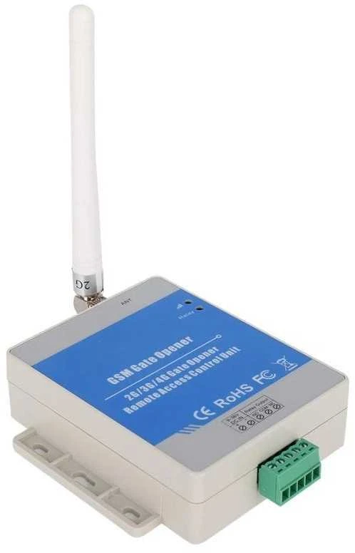 Digitalas RTU5034 GSM valdymo modulis įrenginių valdymui. šlagbaumo (kelio užtvaro). vartų automatikos
