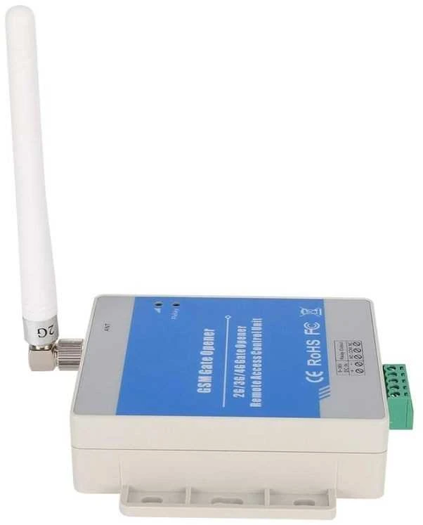 Digitalas RTU5034 GSM valdymo modulis įrenginių valdymui. šlagbaumo (kelio užtvaro). vartų automatikos