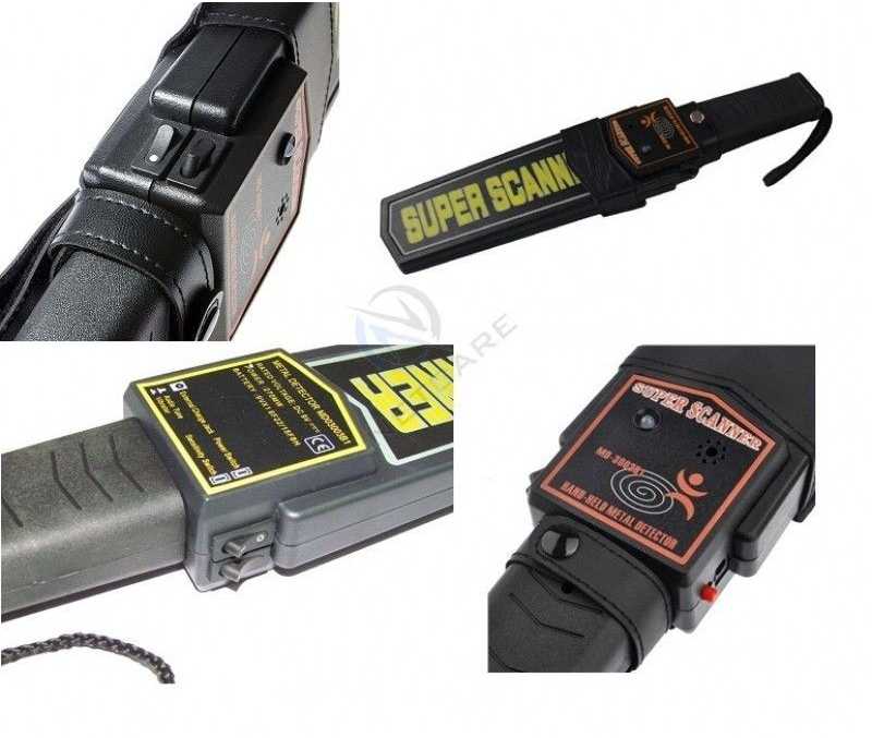 Digitalas Super Scanner MD-3003B1 rankinis metalo detektorius, modelis ...