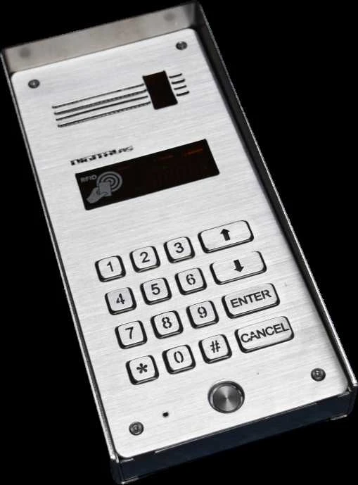 Digitalas Telefonspynės komplektas daugiabučiams DD-5100TL VIDEO+YM280W (lauko sąlygoms)