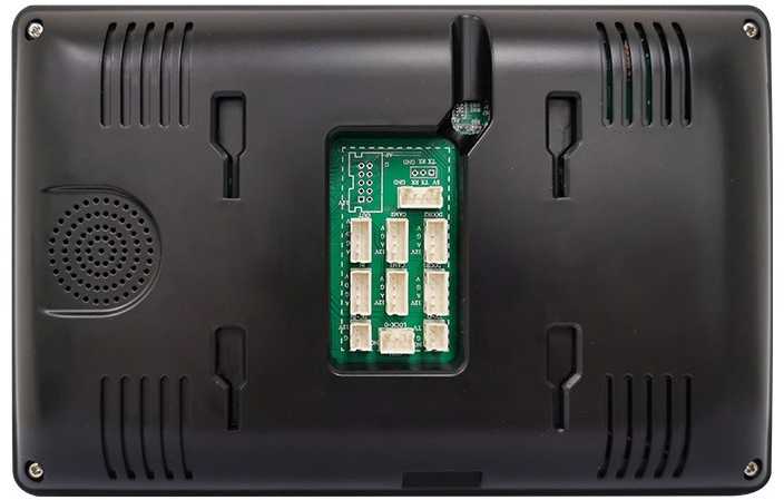 Digitalas Vaizdo telefonspynės baltos spalvos monitorius VID-730Wi-Fi-W + DD-SVD 1/4 komutatorius prie Laskomex