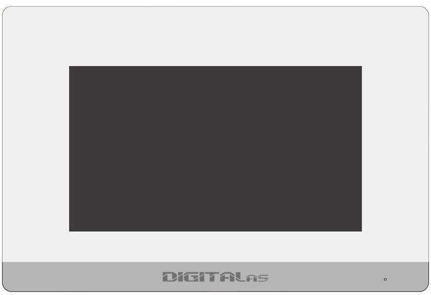 Digitalas Vaizdo telefonspynės komplektas VID-711AHD ir VID-D3CODE-W