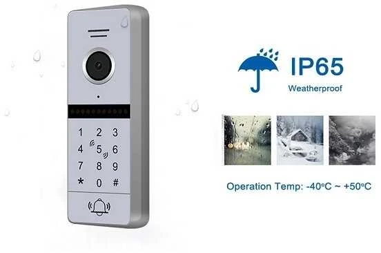 Digitalas Vaizdo telefonspynės komplektas su WIFI funkcija VID-730WI-FI-W ir D3CODE-B