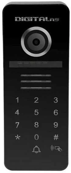 Digitalas Vaizdo telefonspynės komplektas su WIFI funkcija VID-730WI-FI-W ir D3CODE-B