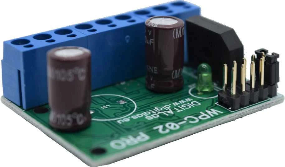 Digitalas WPC-02 kontroleris tinkantis prie 125 KHZ ir MIFARE 13.56MHZ skaitytuvų