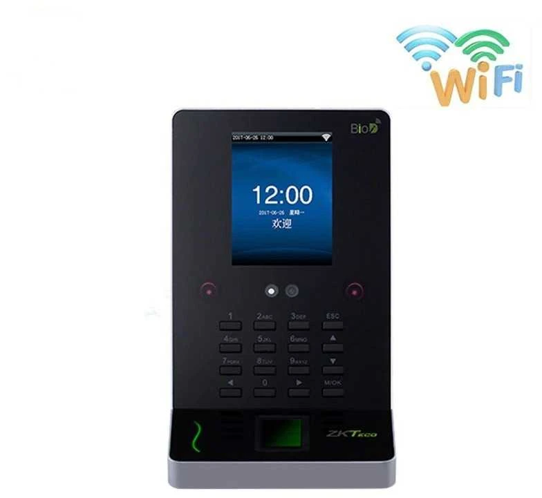 Digitalas ZkTeco U600 biometrinis terminalas: pirštų. veido ir kortelių skaitymas. praėjimo kontrolė ir darbo laiko apskaita. WIFI