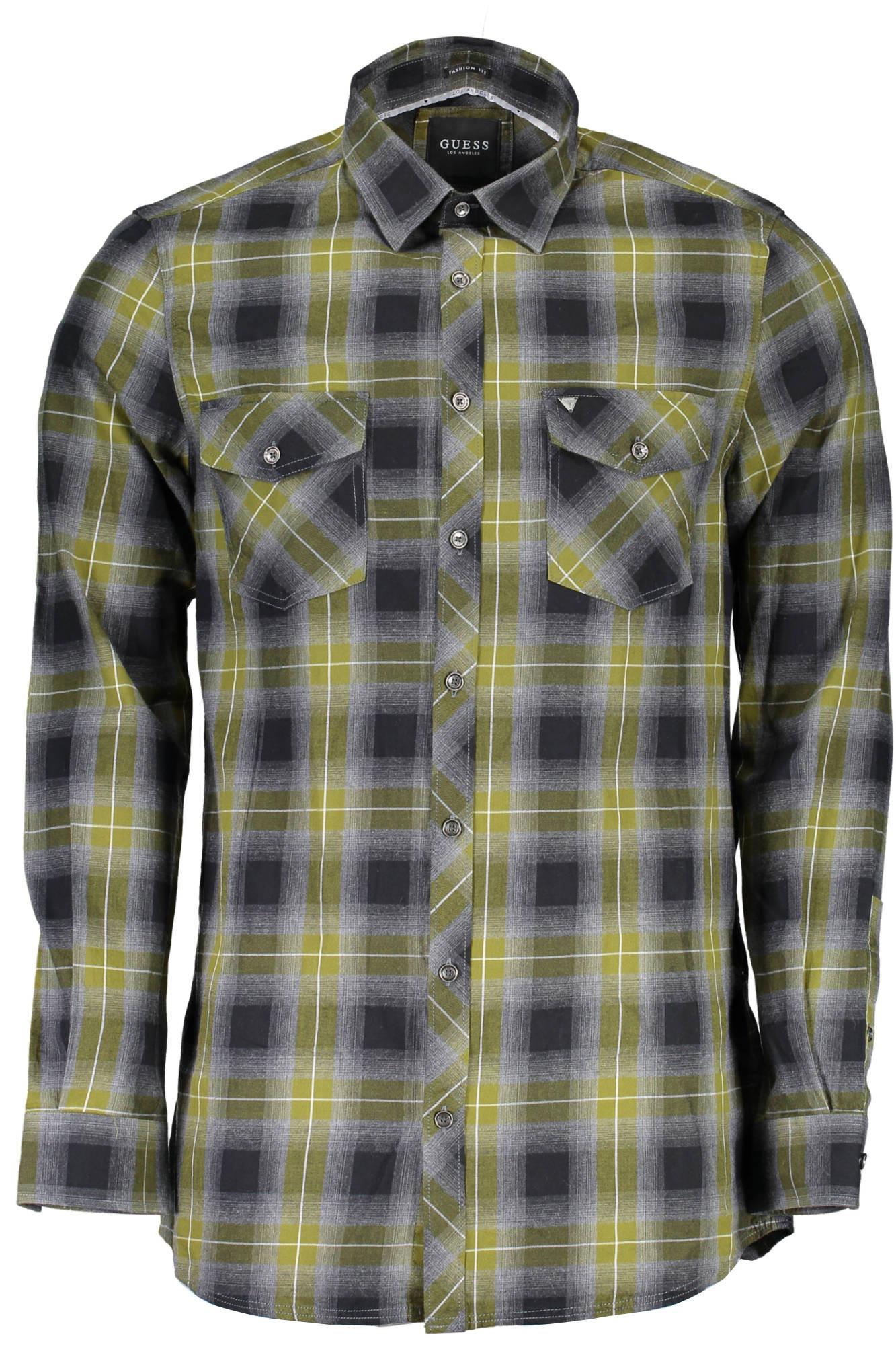 GUESS JEANS Shirt Long Sleeves Men 