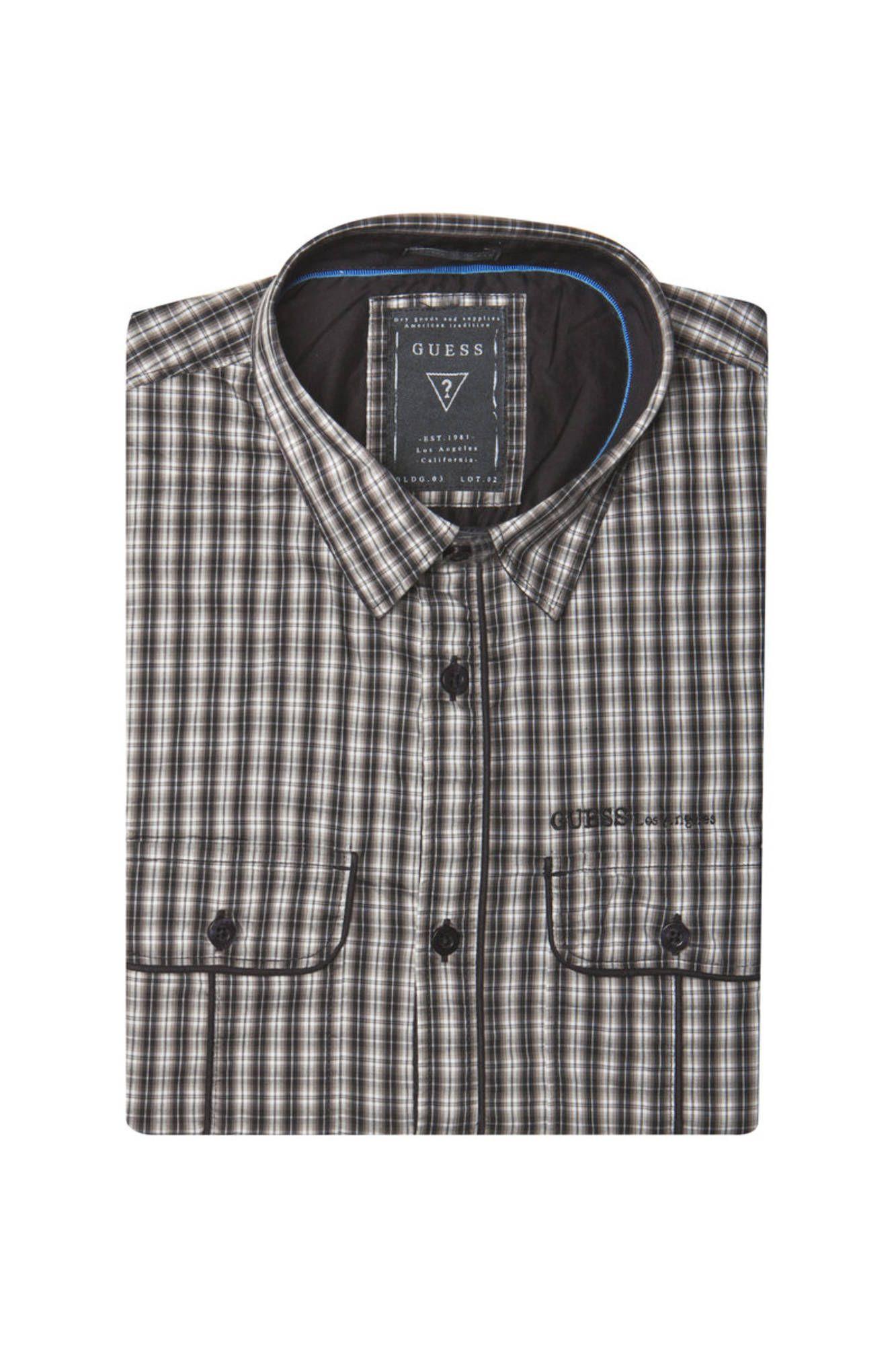 GUESS JEANS Shirt Long Sleeves Men 