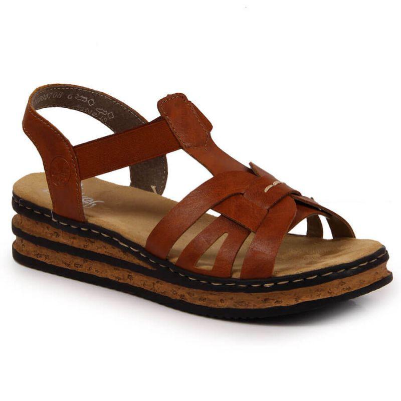 rieker sandals wedge