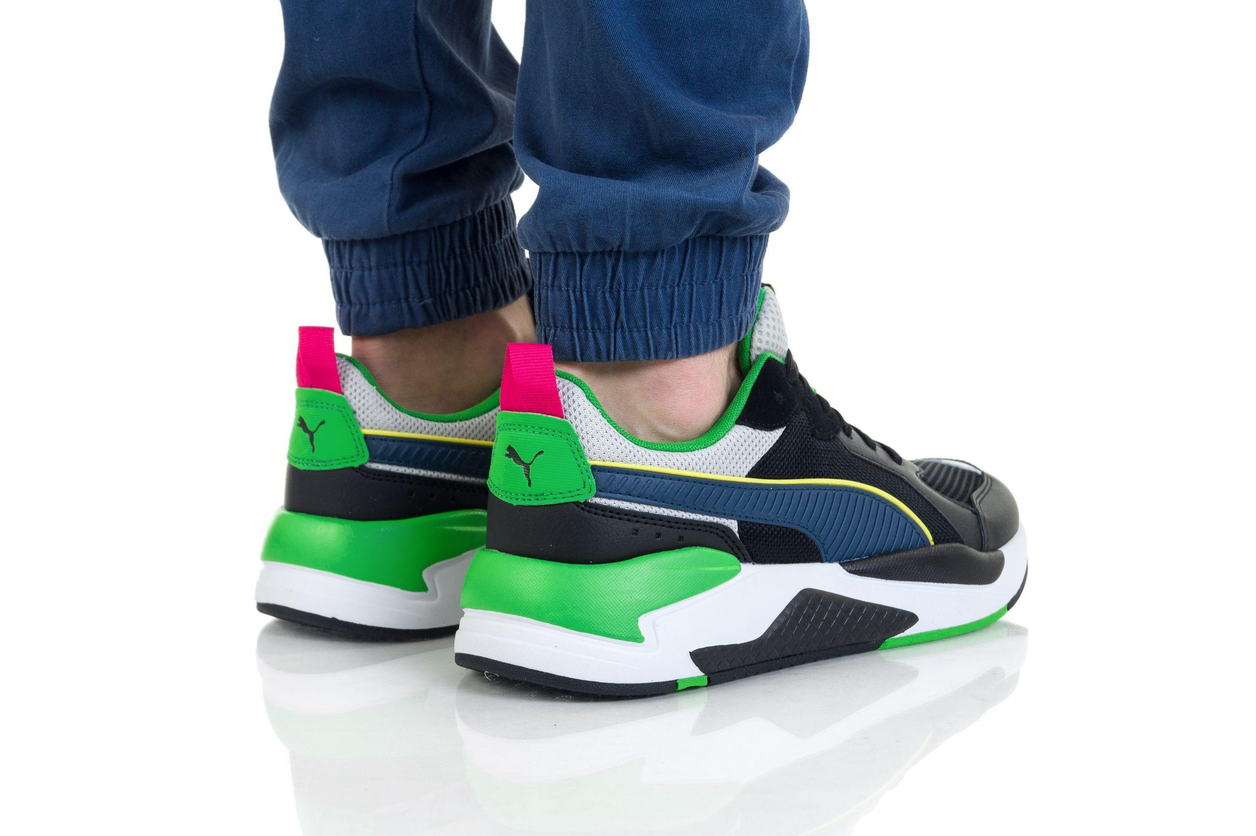 puma x ray green