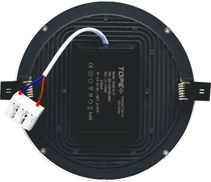 Įmontuojama apvali LED panelė "SPLIT" 30W-3000K
