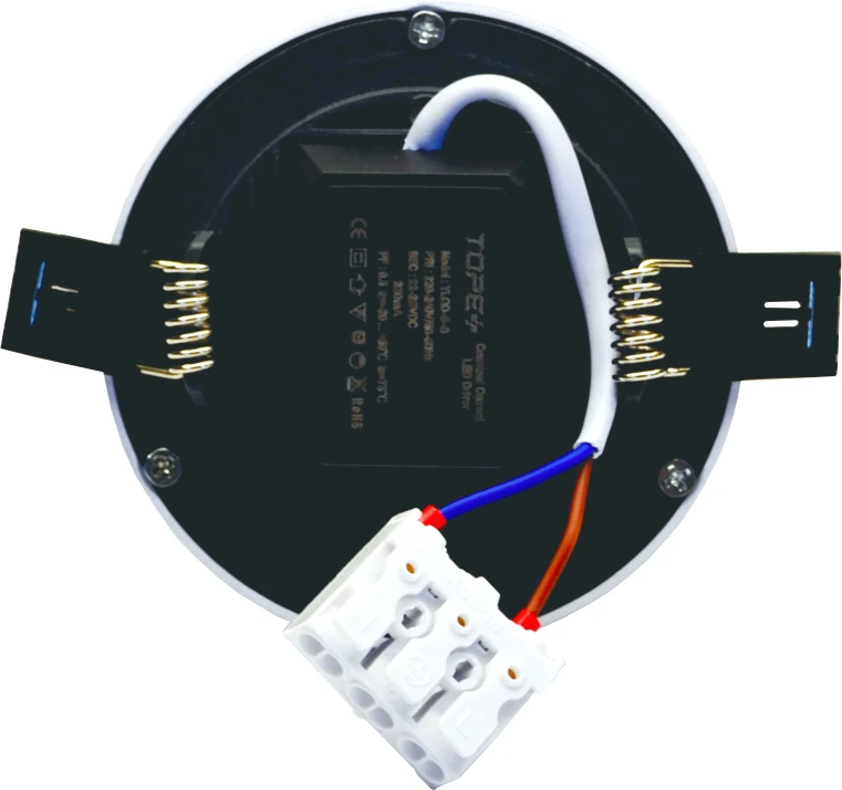 Įmontuojama apvali LED panelė "SPLIT" 8W-3000K
