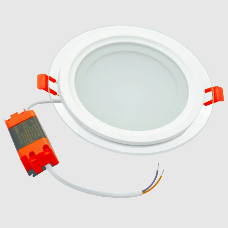 Įmontuojamas apvalus LED šviestuvas su stiklu "MODOLED" 12W