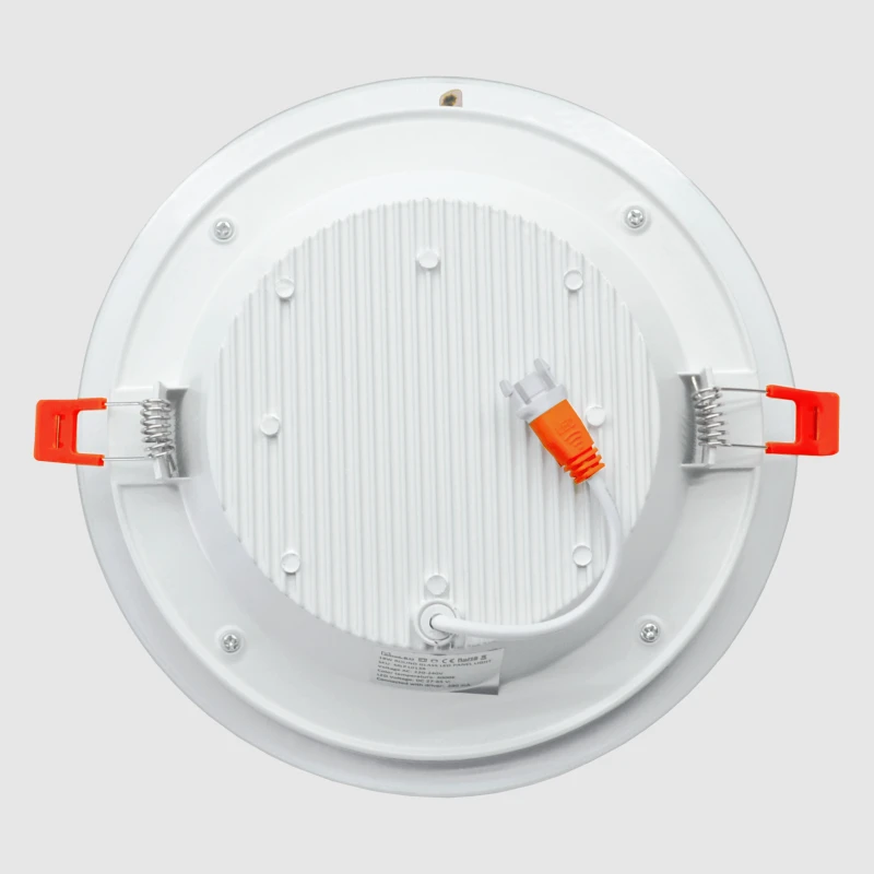 Įmontuojamas apvalus LED šviestuvas su stiklu "MODOLED" 18W