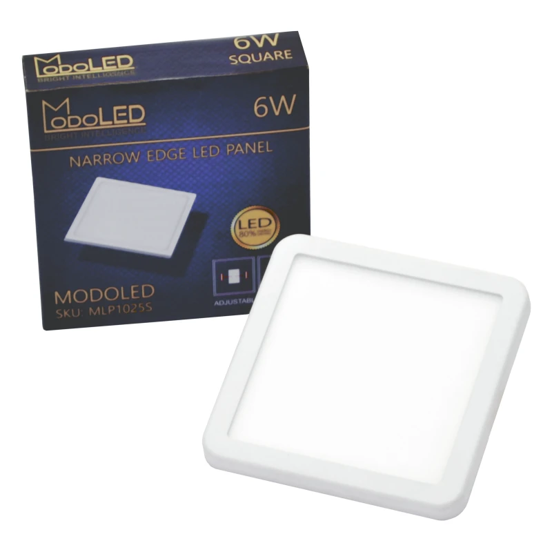 Įmontuojamas kvadratinis LED šviestuvas su susiaurėjančiais kraštais "MODOLED" 6W