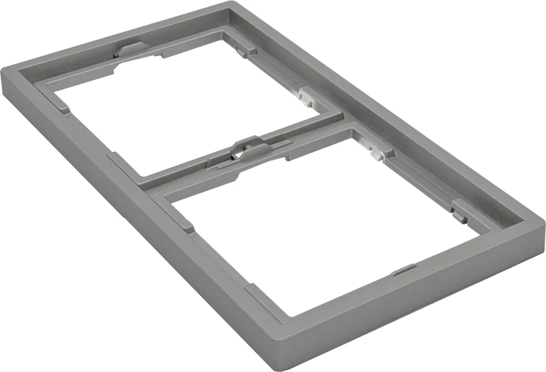 Tope Lighting Dviejų vietų vertikalus pilkas rėmelis "BORA"