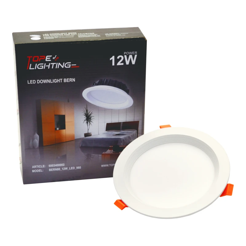 Įmontuojamas apvalus LED šviestuvas "BERN" 12W