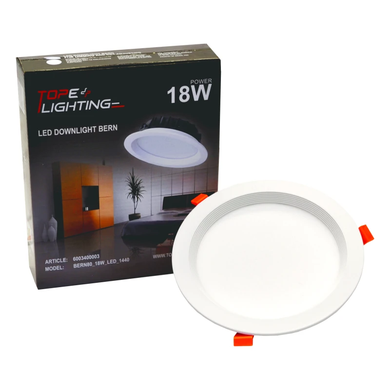 Įmontuojamas apvalus LED šviestuvas "BERN" 18W
