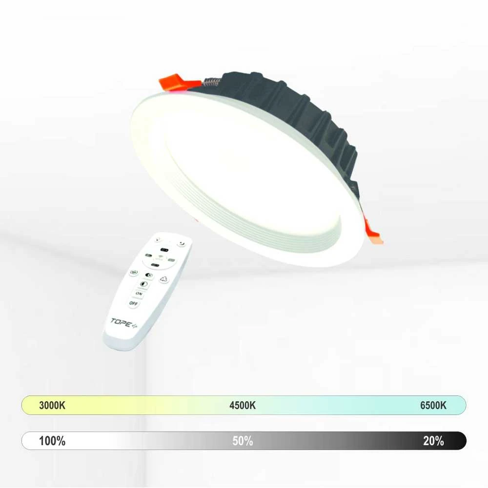 Įmontuojamas apvalus LED šviestuvas "BERN" 12W