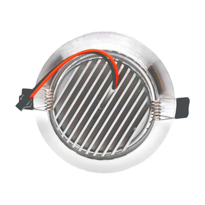 Įmontuojamas apvalus metalinis LED šviestuvas "LENS" 5W