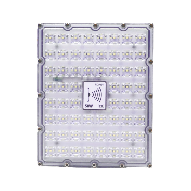LED lauko prožektorius su mikrobangų sensoriumi "BRENTSENS" 50W