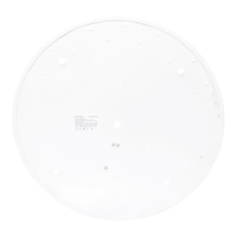 Lubinis šviestuvas TOPE Lubinis apvalus baltas LED šviestuvas "MORA" 40W