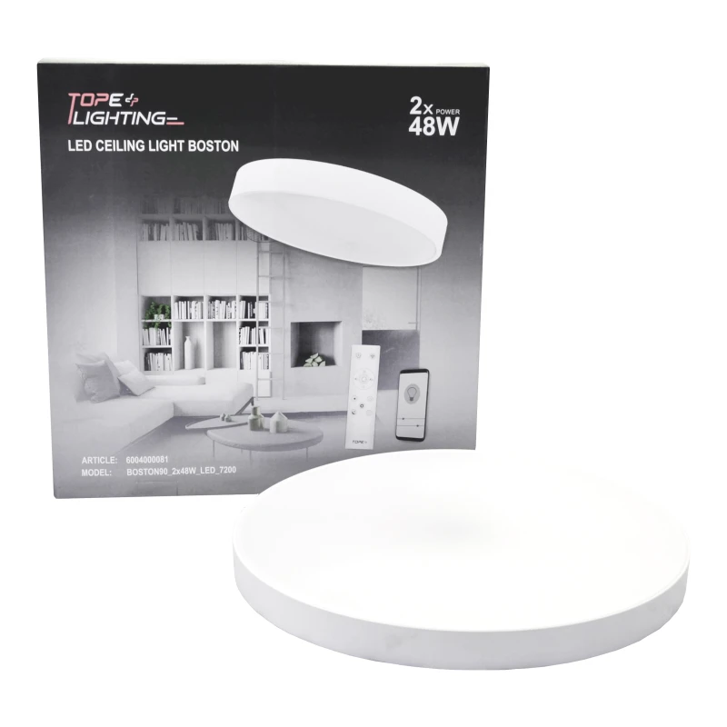 Lubinis šviestuvas TOPE Lubinis baltas LED šviestuvas "BOSTON" 2x36W