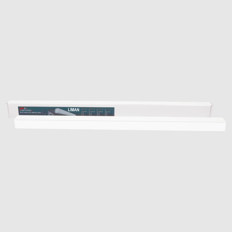 Lubinis šviestuvas Tope Pakabinamas pailgas baltas LED šviestuvas "LIMAN" 40W